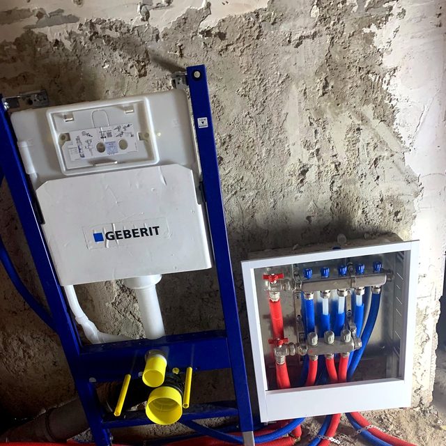 Sanitare — Geberit rezervor incastrat