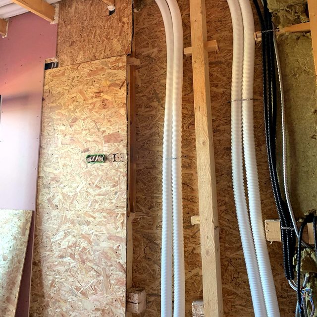 Ventilație — Ventilatie tubulatura casa lemn