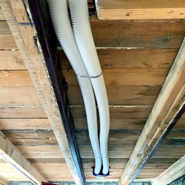Ventilație — Ventilatie tubulatura tavan